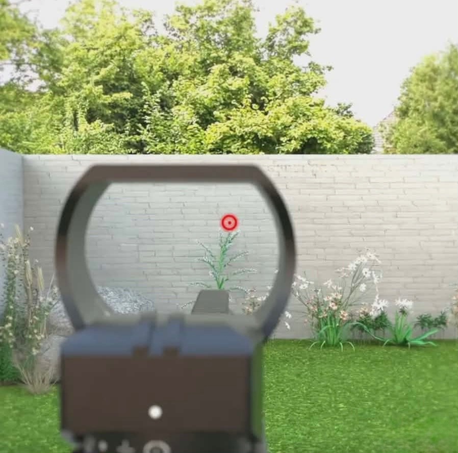 Feyachi RS-30 Reflex Sight Multiple Reticle System - Red Dot Sight - Co-Witness