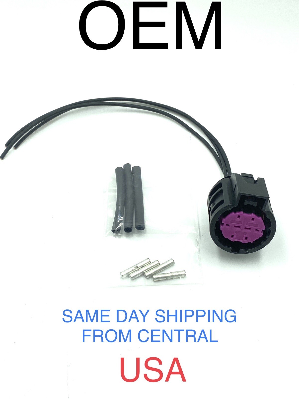 Dodge Dart 2015 OEM Headlamp “Connector” Plug Halogen Or HID 3-wire