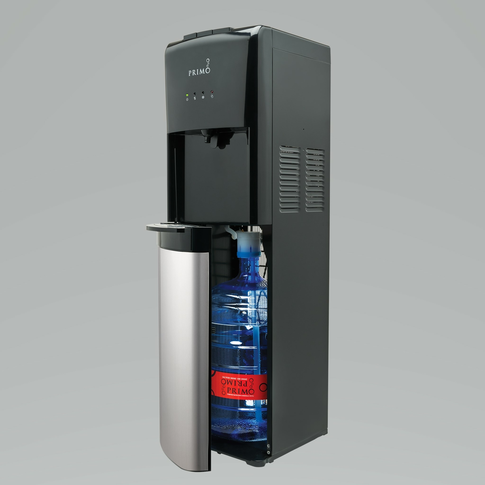 PRIMO Bottom Loading Water Dispenser Cooler Deluxe Cold Hot Instant 5 Gallon NEW