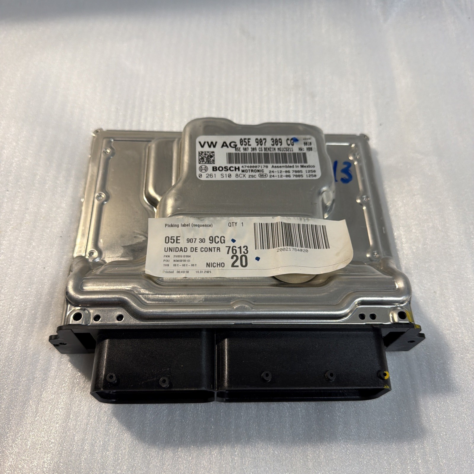 2025 VW Jetta 1.5L Engine Computer Module ECU 05E907309CG