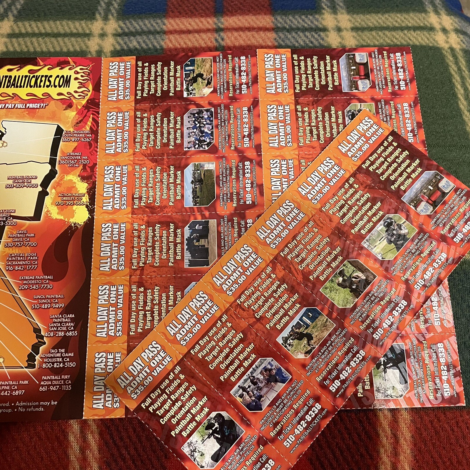 Paintball Tickets