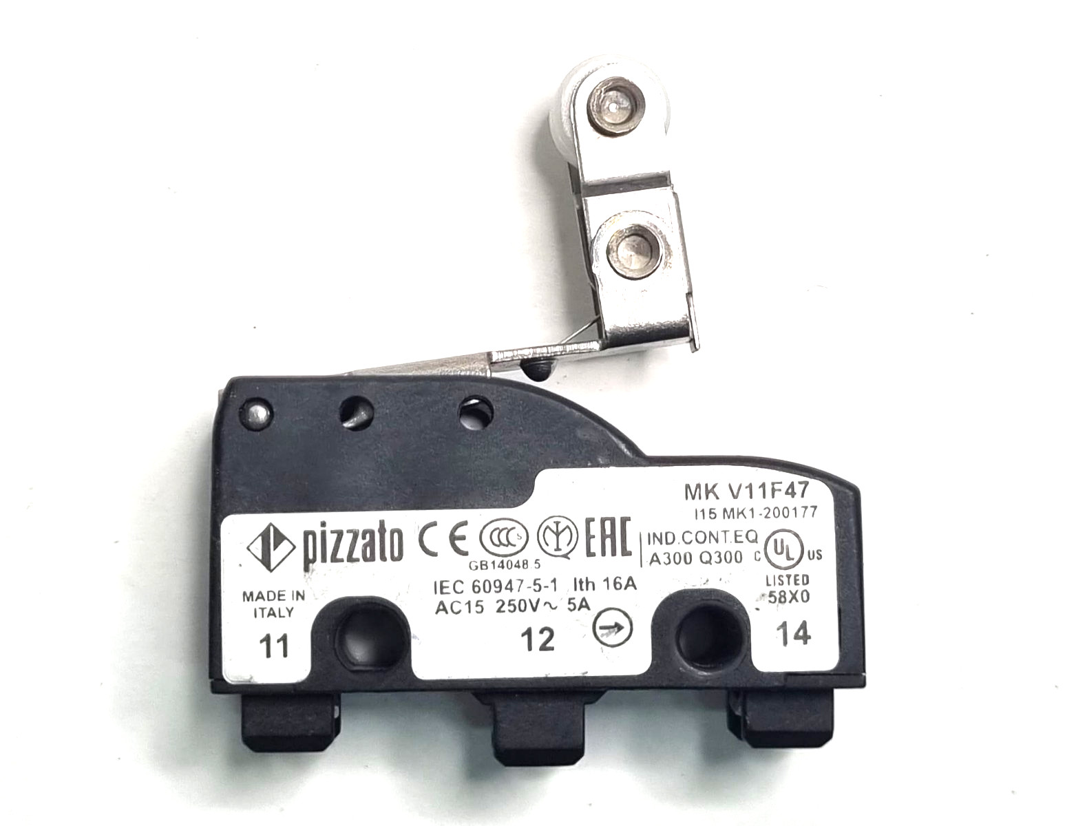 7Pcs.Pizzato Mk V11D47 250V 5A  Microswitch