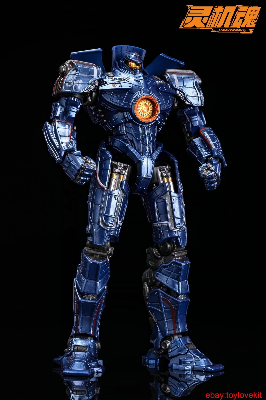 LingJiHun LJH002 Gipsy Danger Pacific Rim Retail Version New in Stock 8"