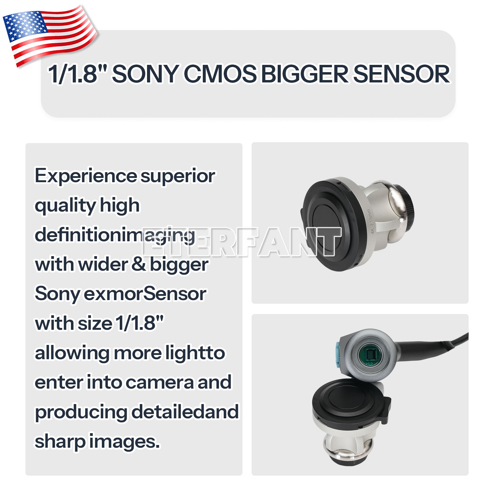 Portable Full HD Medical Endoscope Camera/ Laparoscopic LED Cold Light Source