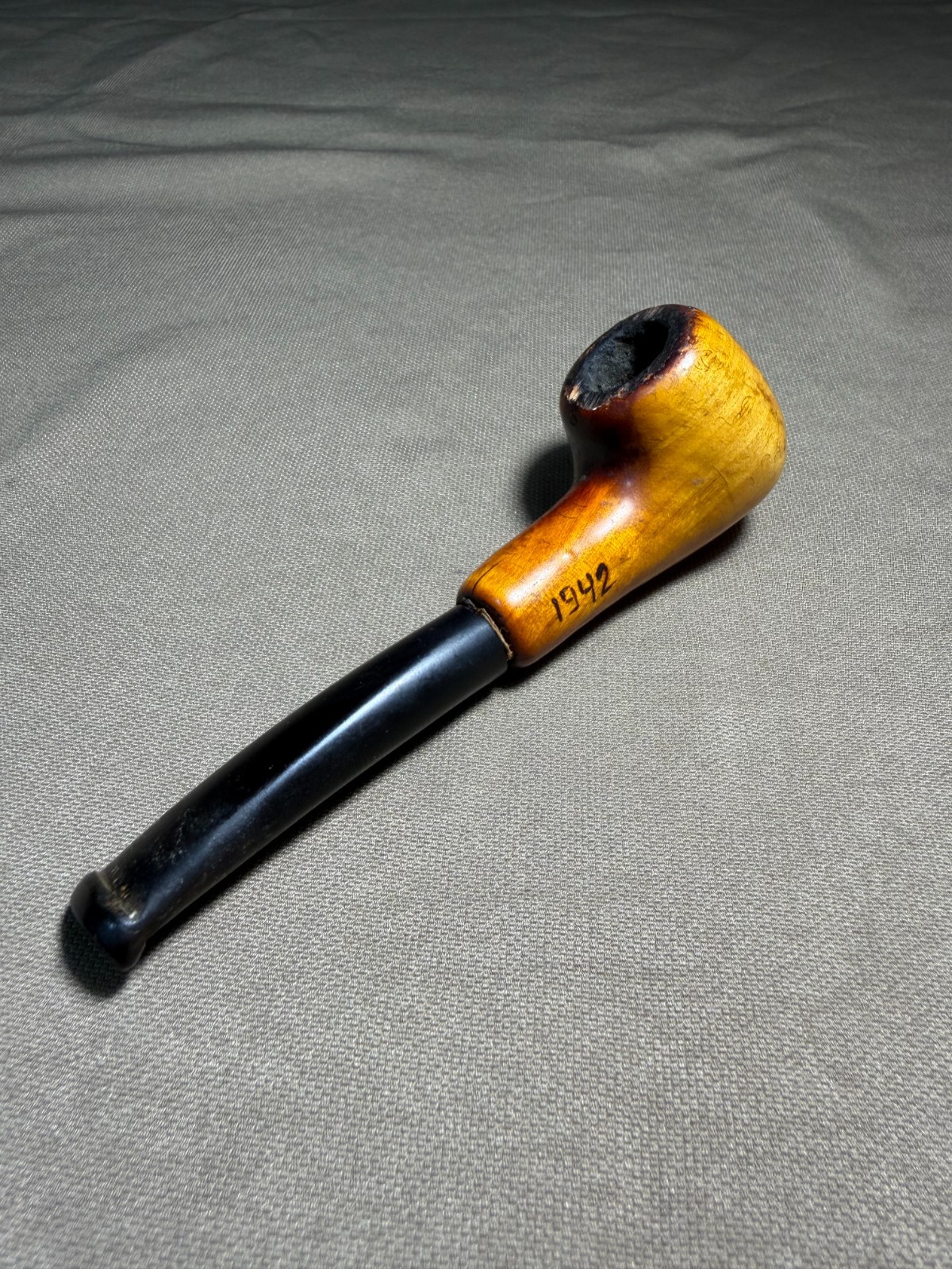 WW2. German officer's pipe. WWII.