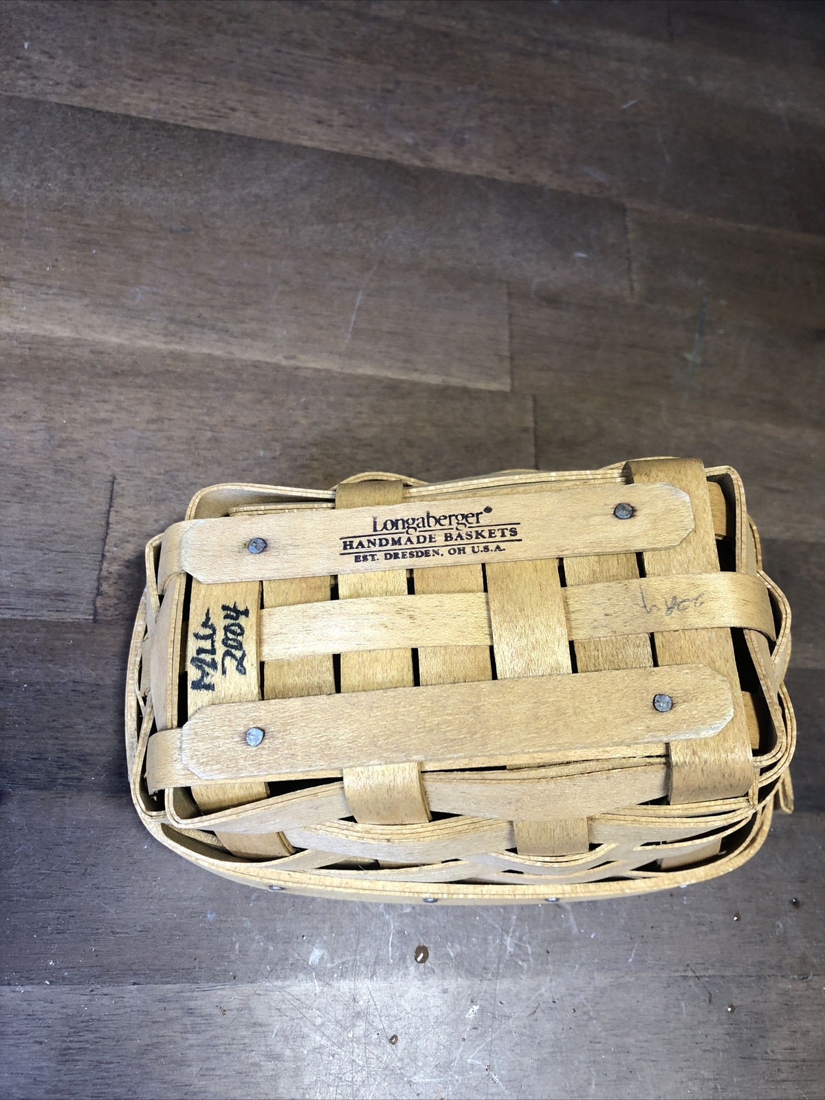LONGABERGER SLEIGH HAND WOVEN 2004