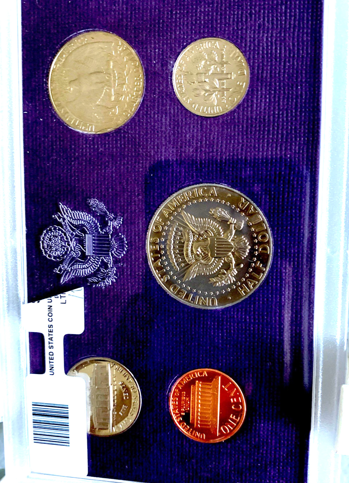 1986 Coins Set PROOF UNITED STATES MINT