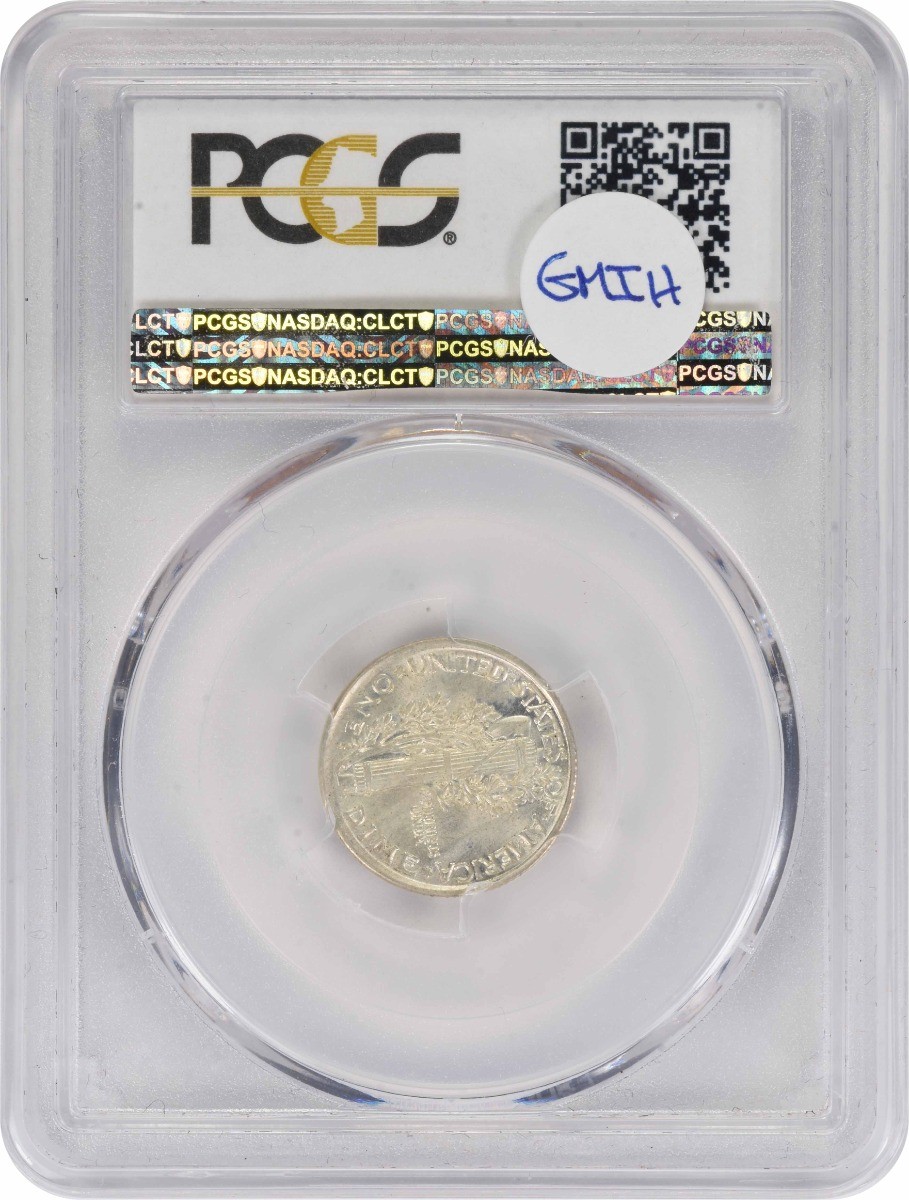 1918-S Mercury Silver Dime MS64 PCGS