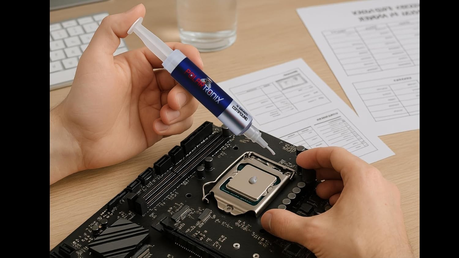 Thermal Paste for Computer CPU GPU Laptop 12.8W/mk 4gr All Processor Non Corrosi