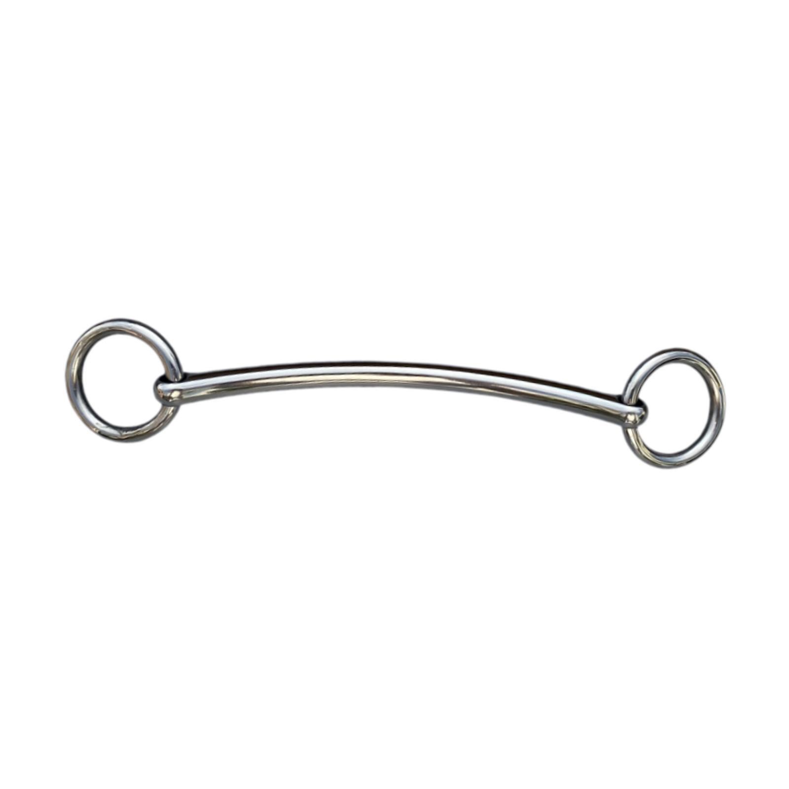 Stainless Horse Snaffle with Rings Horse Chewing Snaffle