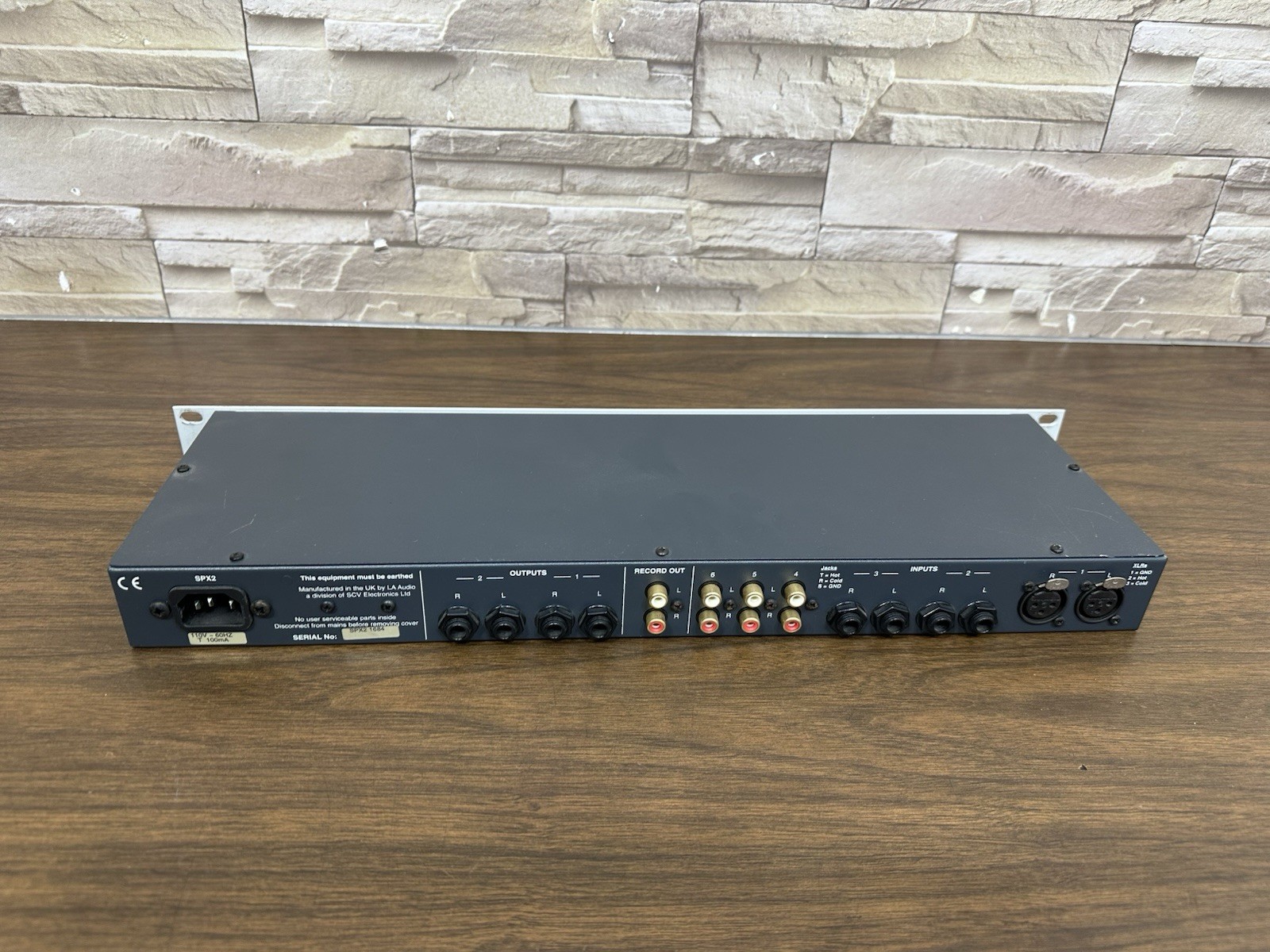 LA Audio SPX2 Stereo Source Selector