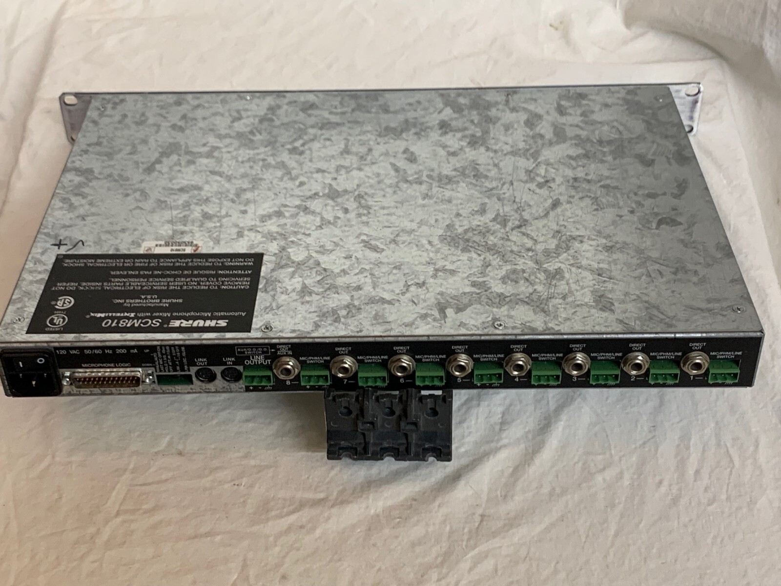 Shure SCM810 8 Channel Automatic Microphone Mixer with INTELLIMIX