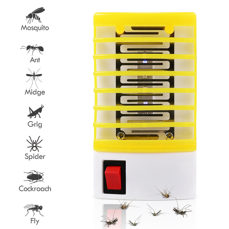 Bug Zapper, Fruit Flies Trap, Electric Mosquito & Fly Zapper/Killer Wall Plug in