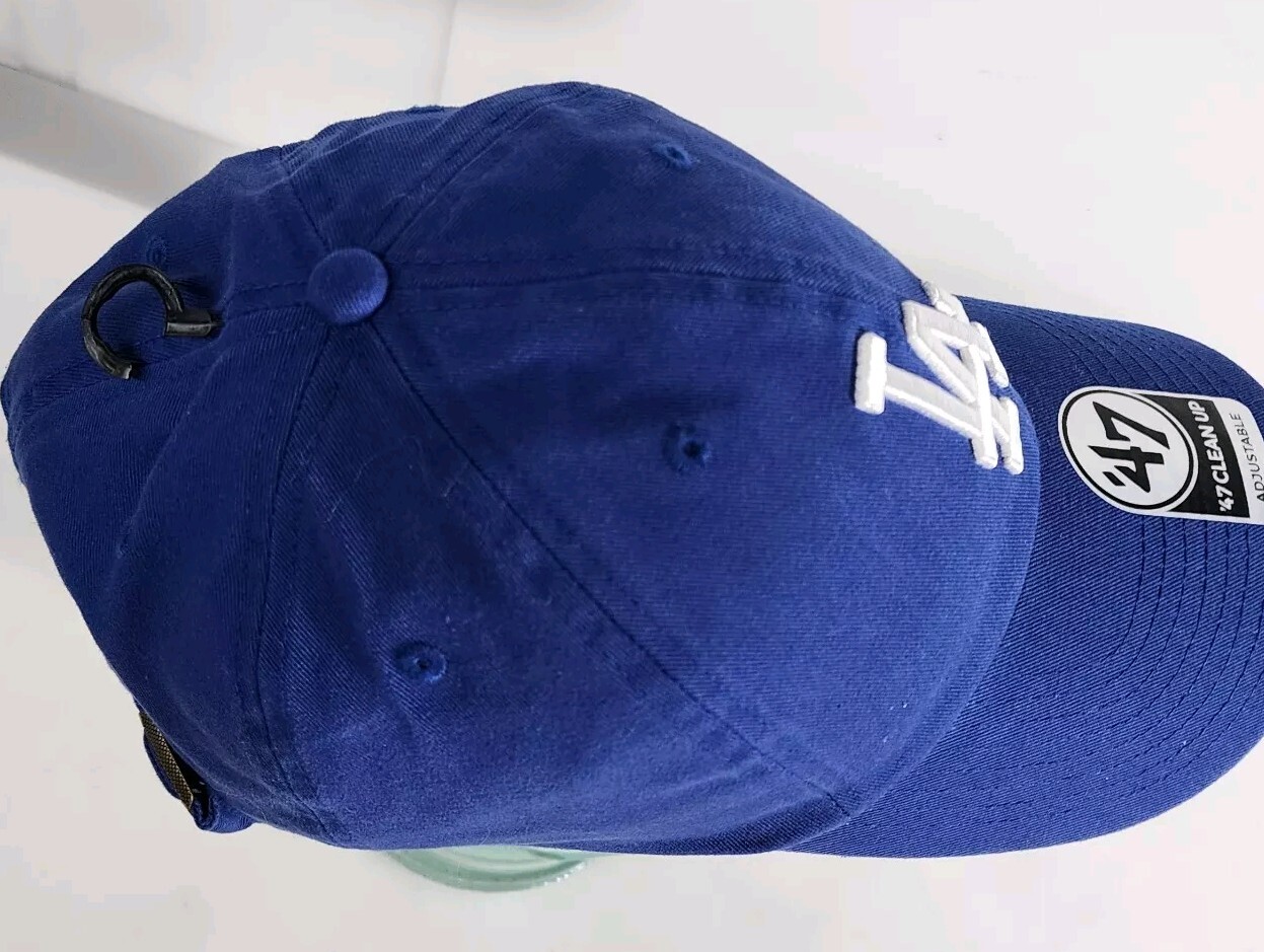 Los Angeles Dodgers '47 Brand Adjustable Field Blue Hat Cap Strap MLB