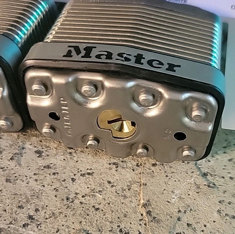 Master Lock M5XTLF Padlock Set Of 2 Security Level 9
