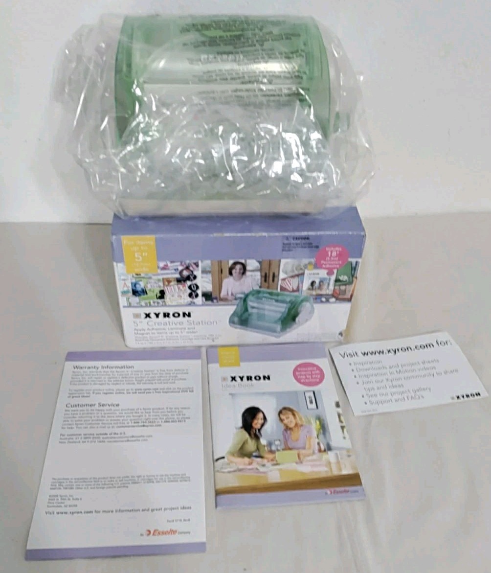 Xyron 510 XRN510 Crafting Machine Sticker Label Magnet Maker Laminator Machine
