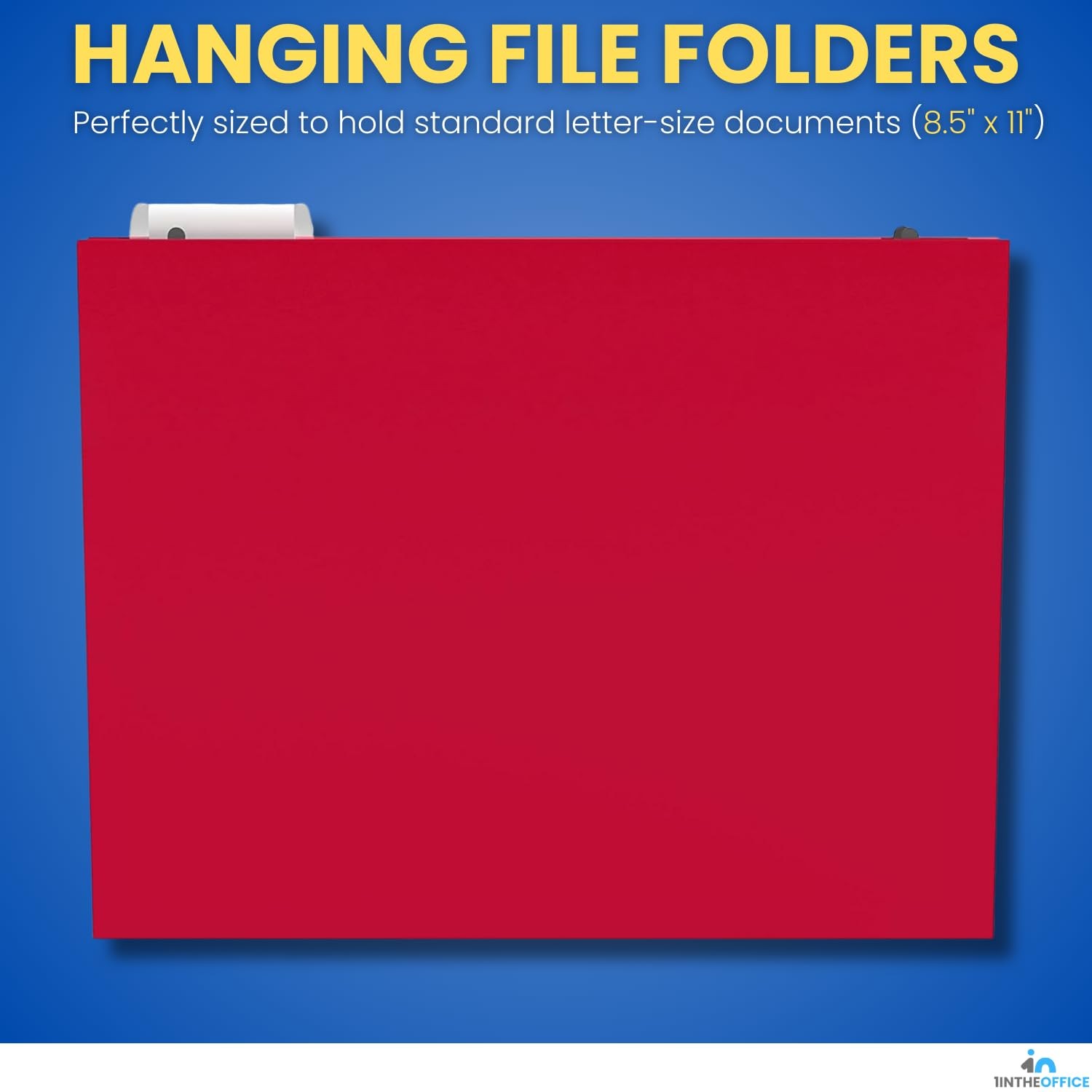 1InTheOffice Hanging File Folder, Pocket, Expandable [Various]