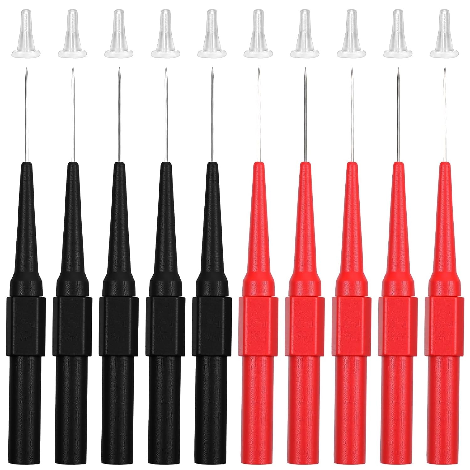7mm Non Destructive Test Probe Pins Multimeter Probes Back Probe Kit 10 Pcs