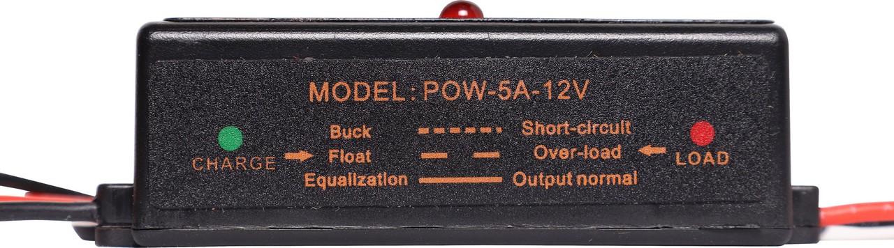 6V/12V 5A PWM Waterproof Solar Charge Controller