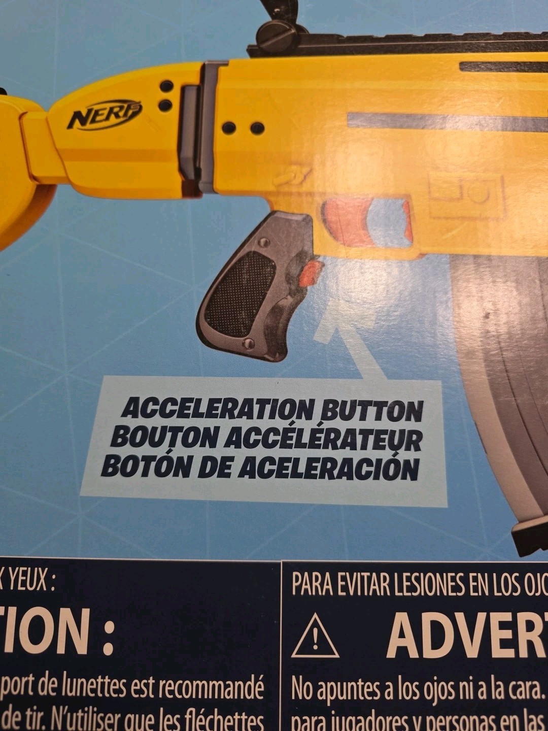 Unopened Fortnite Scar Nerf Gun AR-L