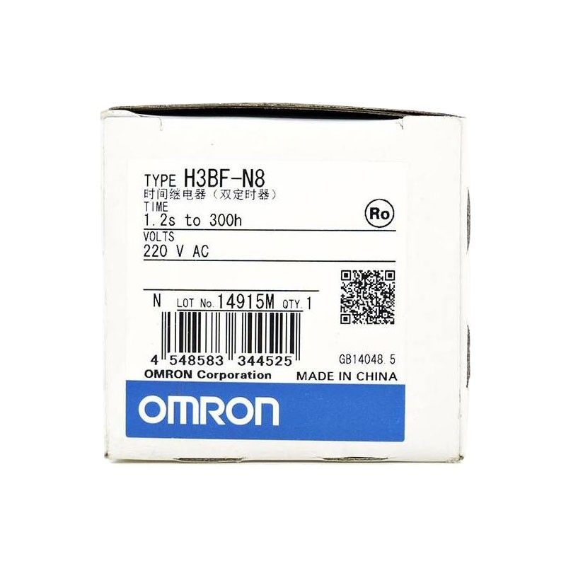 Omron Original in stock time relay H3BA-N H3BA-N8 H3BA-N8H H3BA-N8H H3BF-N8