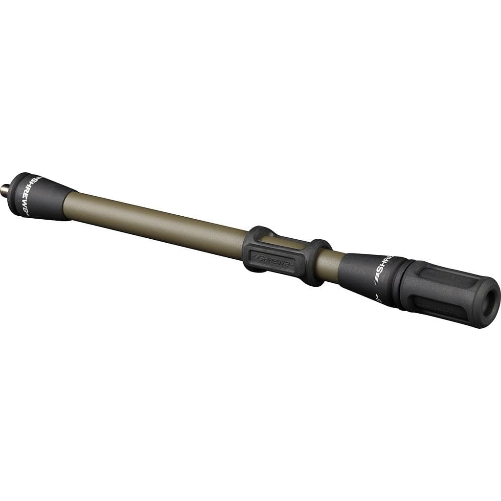 SHREWD ARCHERY Vantage Series Hunting Stabilizer (OD Green, 12) Green