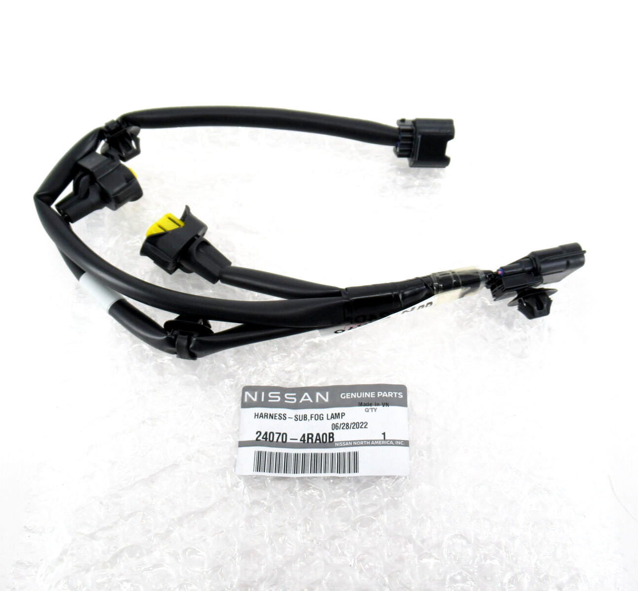Genuine OEM Nissan 24070-4RA0B Passenger RH Fog Light Wire Harness 16-19 Maxima