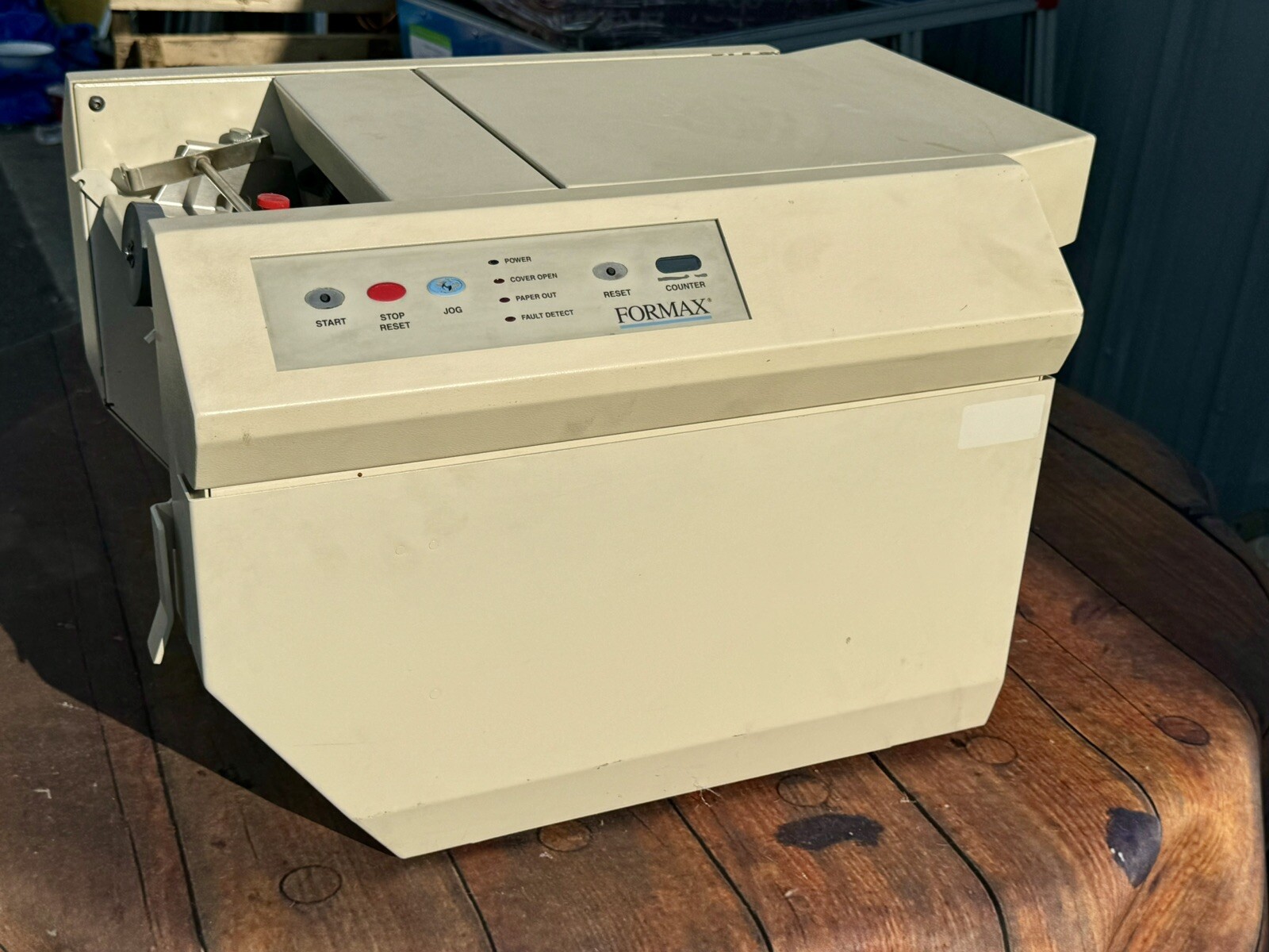 Formax FD-2030 Folder/Pressure Sealer Missing conveyor Untested
