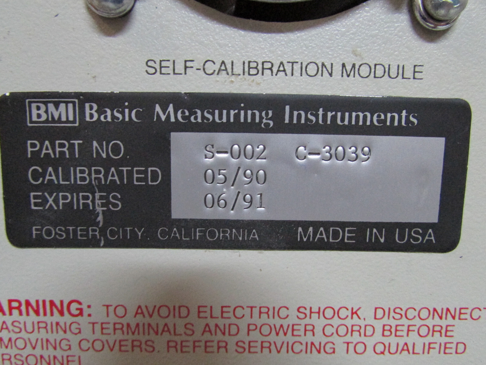 BMI PowerScope Power Scope 4800 Disturbance Measuring 3 Current Probes