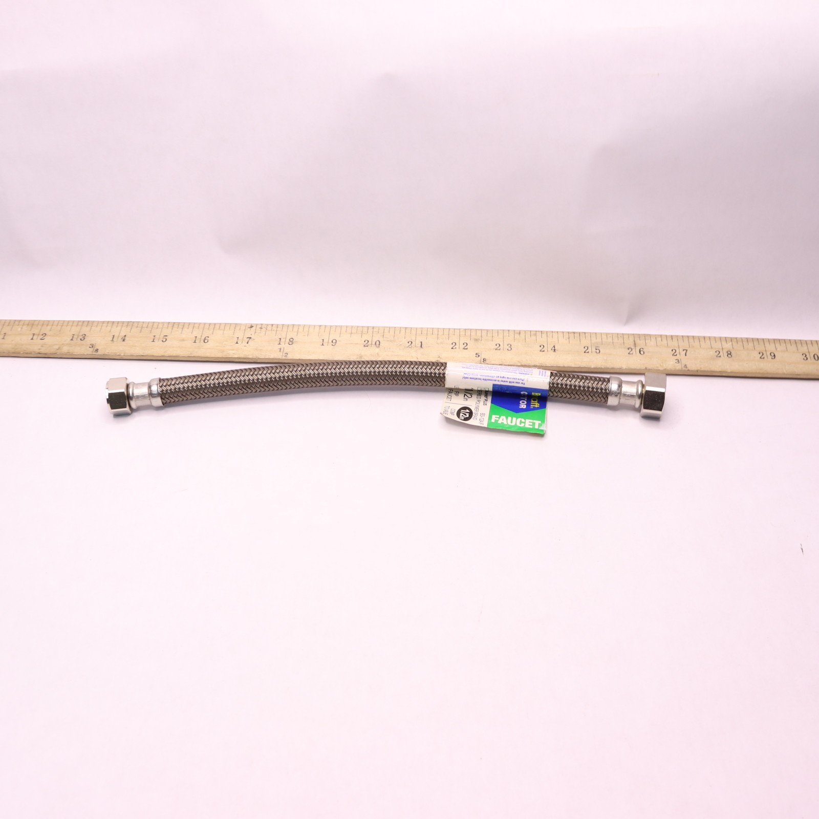 Brass Craft Faucet Connector 1/2 x 1/2 x 12 B3-12A F