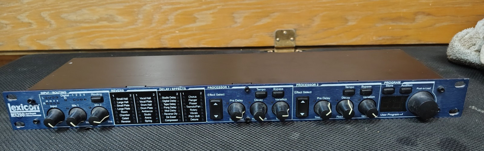 Lexicon MX200 Rack Mounted Duel Reverb Effects Processor 1U