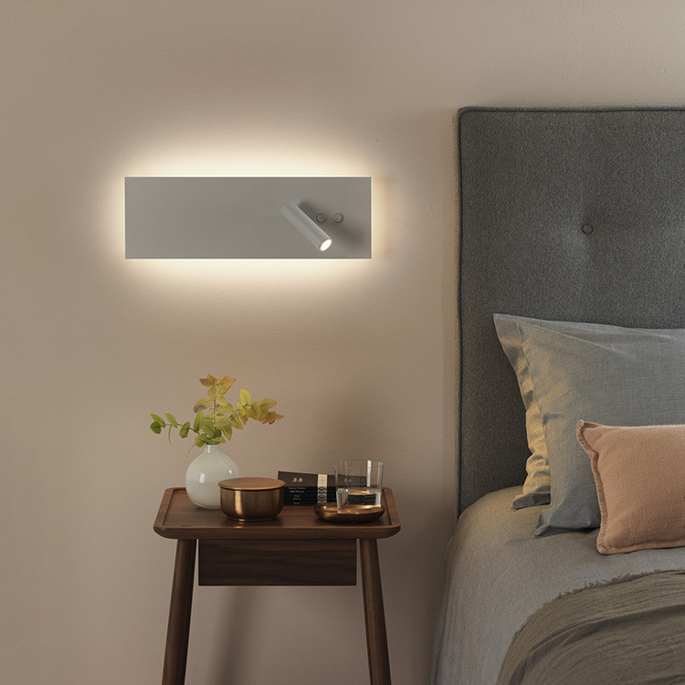 18W LED Wall Sconce Light Fixture Rotatable Spotlight DualSwitch Lamp Acrylic