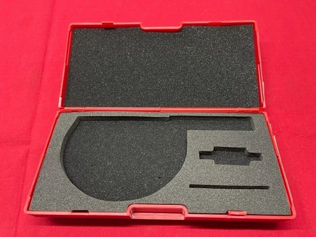 Starrett PT28264 Plastic Case with Foam Insert for 3" Micrometers  IN STOCK