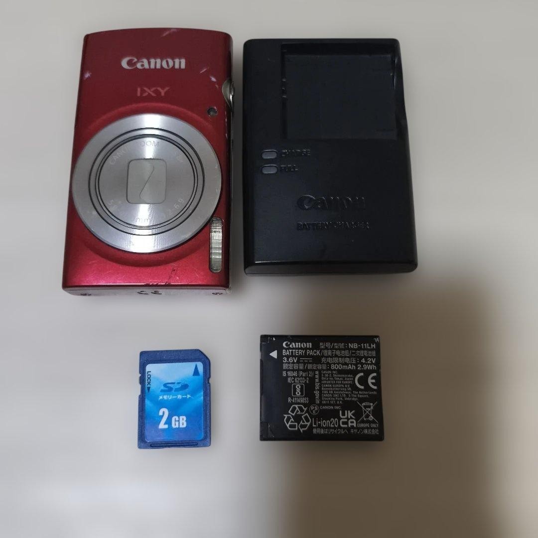 Canon IXY200 Compact Digital Camera Tested Working Seller Japan
