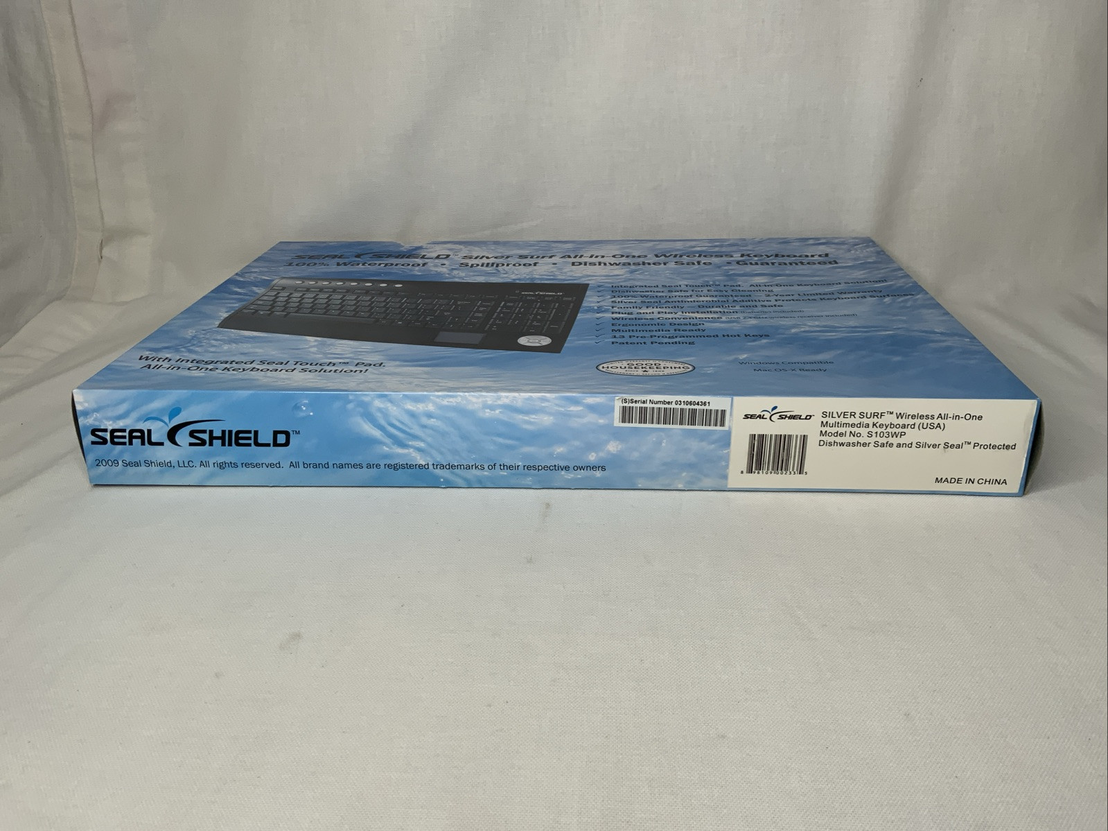 Seal Shield S103WP Silver Surf Wireless All-in-One