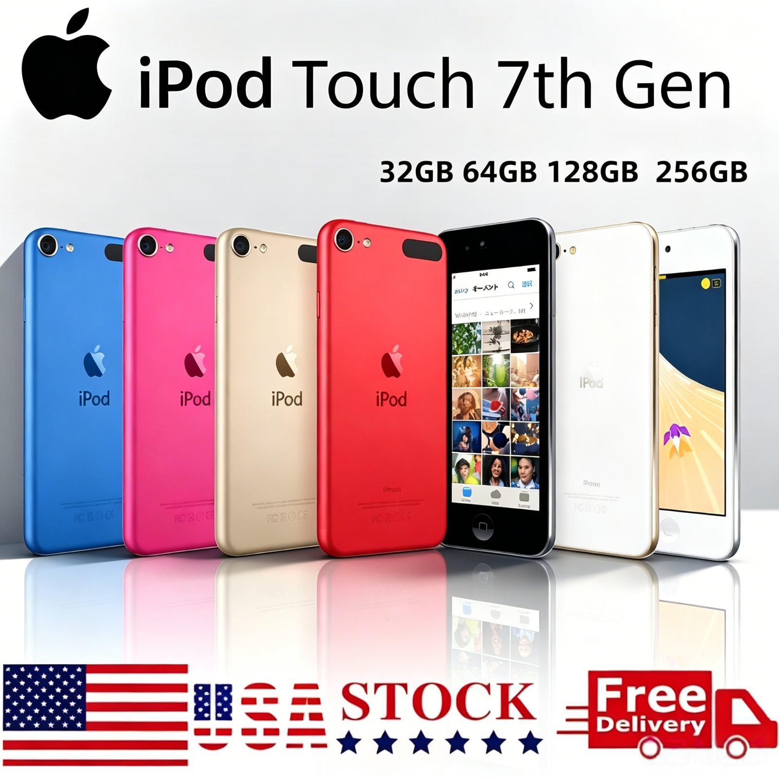 ✨NEW Sealed ✨Apple iPod Touch 6th 7th Generation 32GB 128GB 256GB All Colors LOT