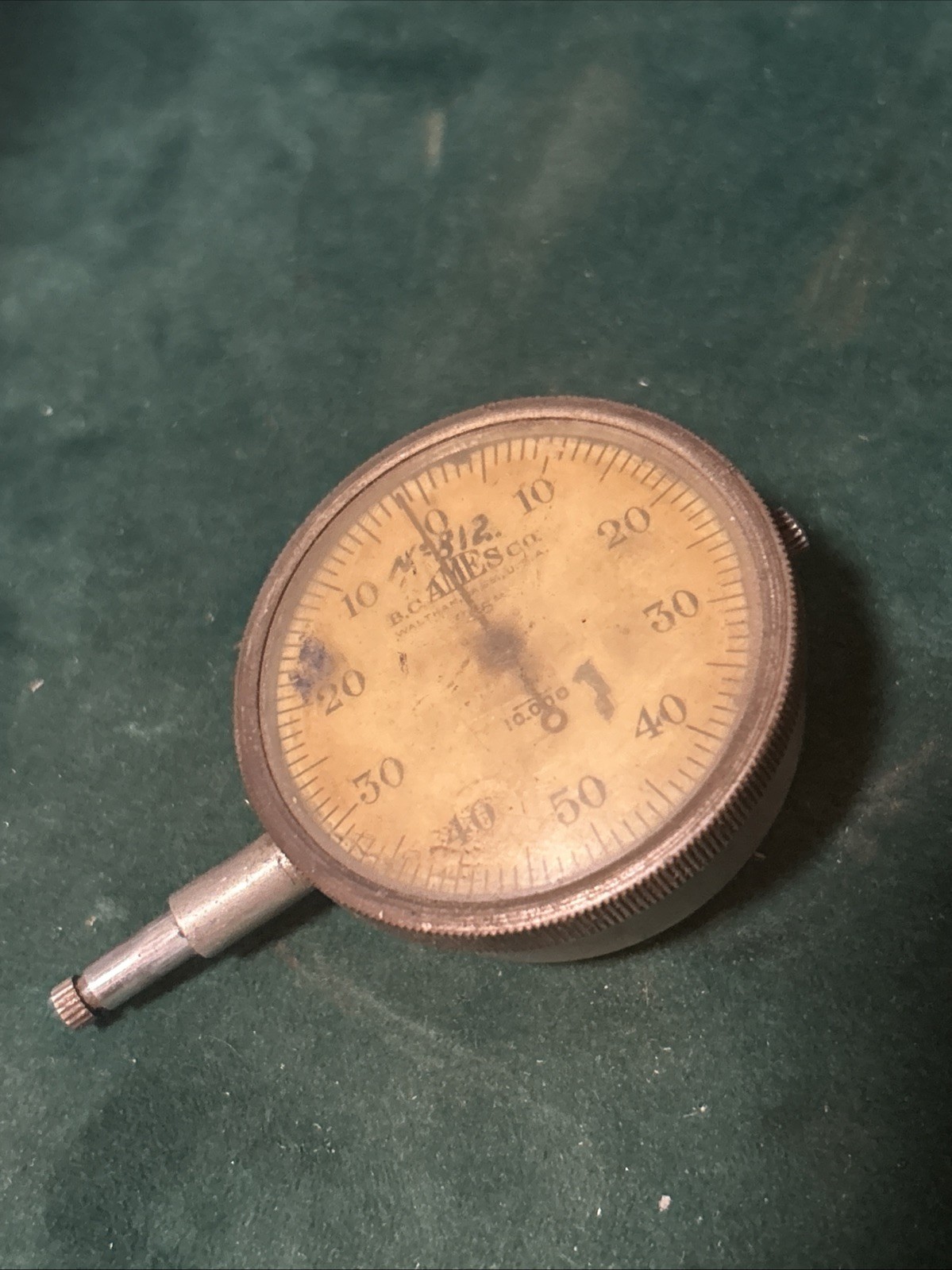 Vintage / Antique- Ames Dial Gauge No. 55- 1000ths Inches (P60)