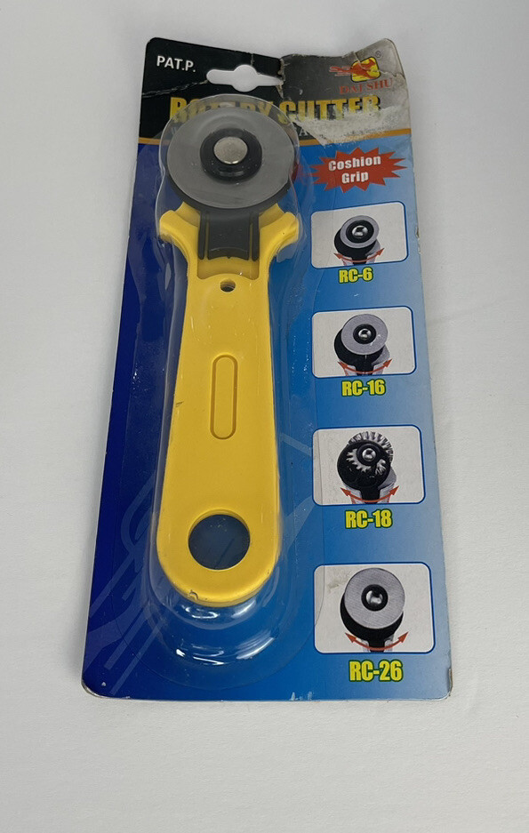 Daishu 45mm Rotary Cutter Straight Handle Fabric cutting craft Tool