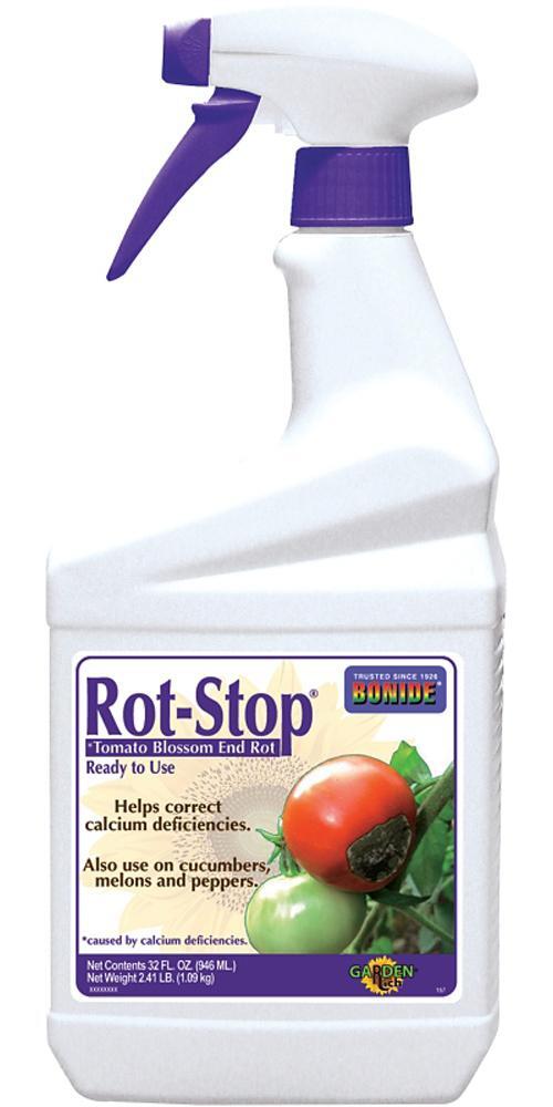 Bonide Rot-Stop 167 Tomato Blossom End Rot, Liquid, Minimal, if Any, White, 1 qt