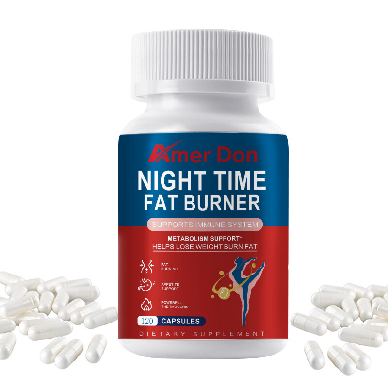 Night Time Appetite Suppressant Fat Burner Weight Loss Detox 120 Hard Capsules
