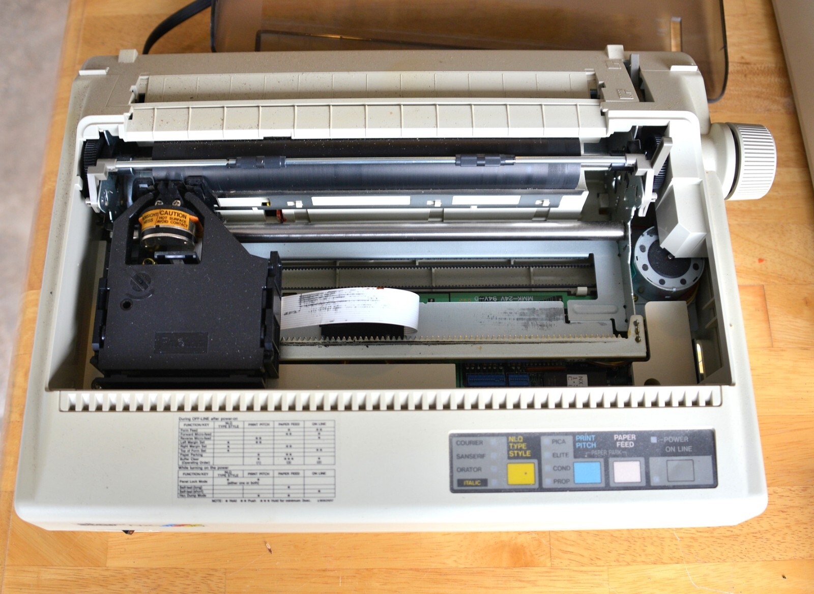 Vintage Star Micronics NX-1000 Rainbow, Printer. Was used with Commodore 2000