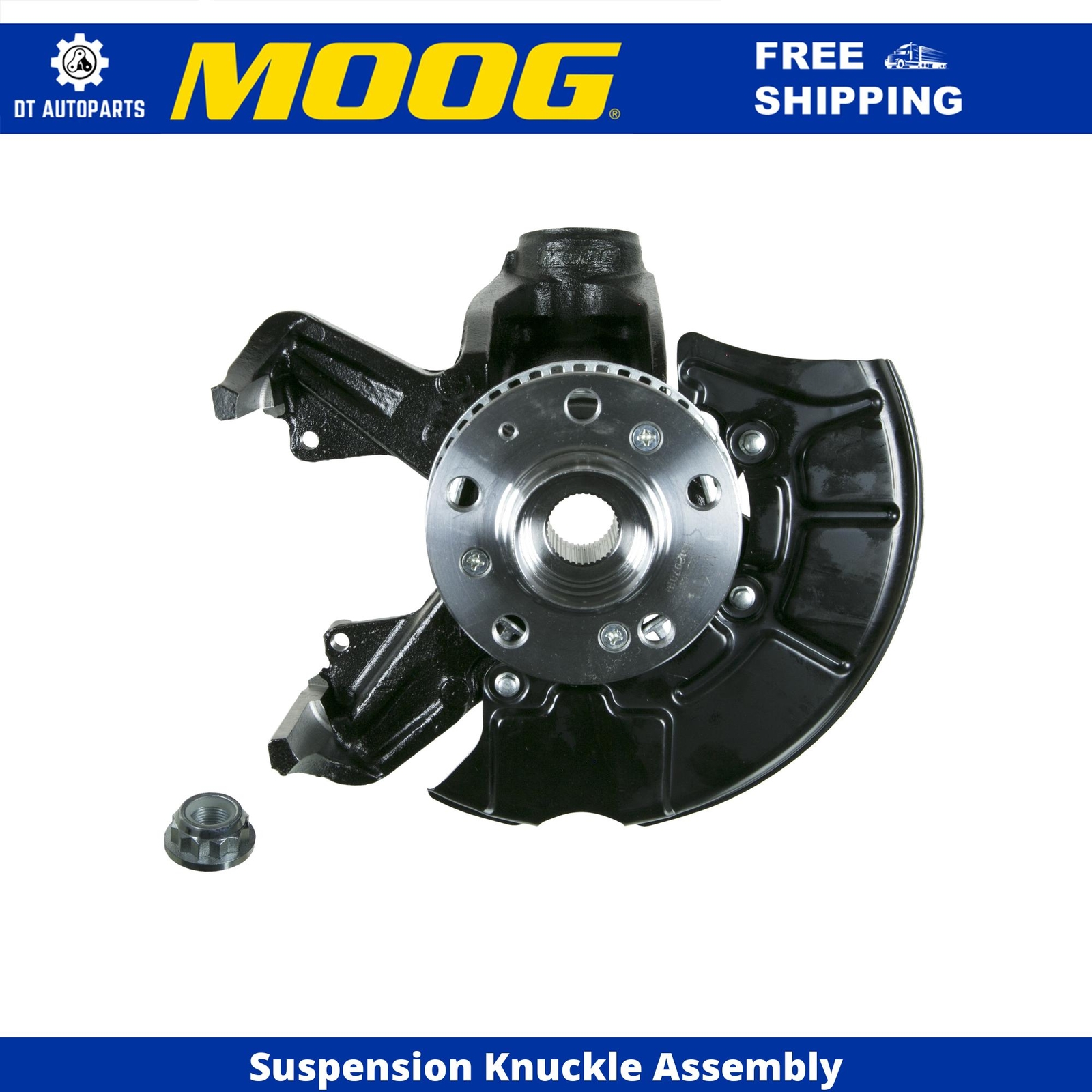 For 1999-2006 Volkswagen Jetta Suspension Knuckle Assembly Front Left MOOG 1999