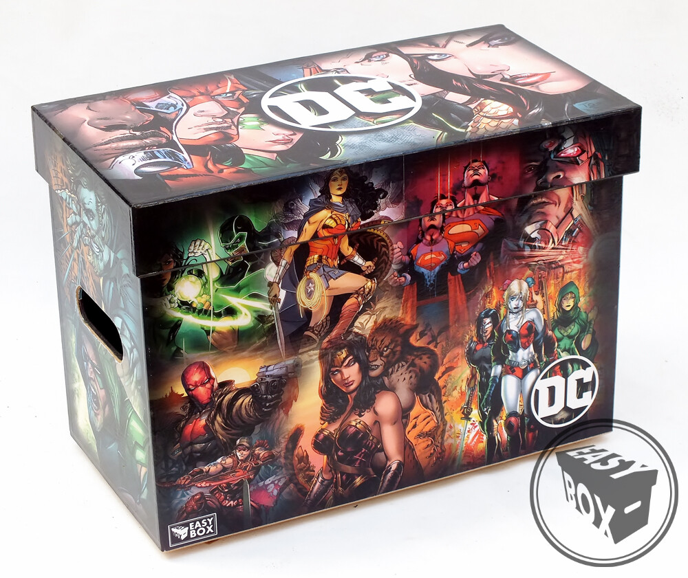Large Comic Book Hard Box MDF DC REBIRTH