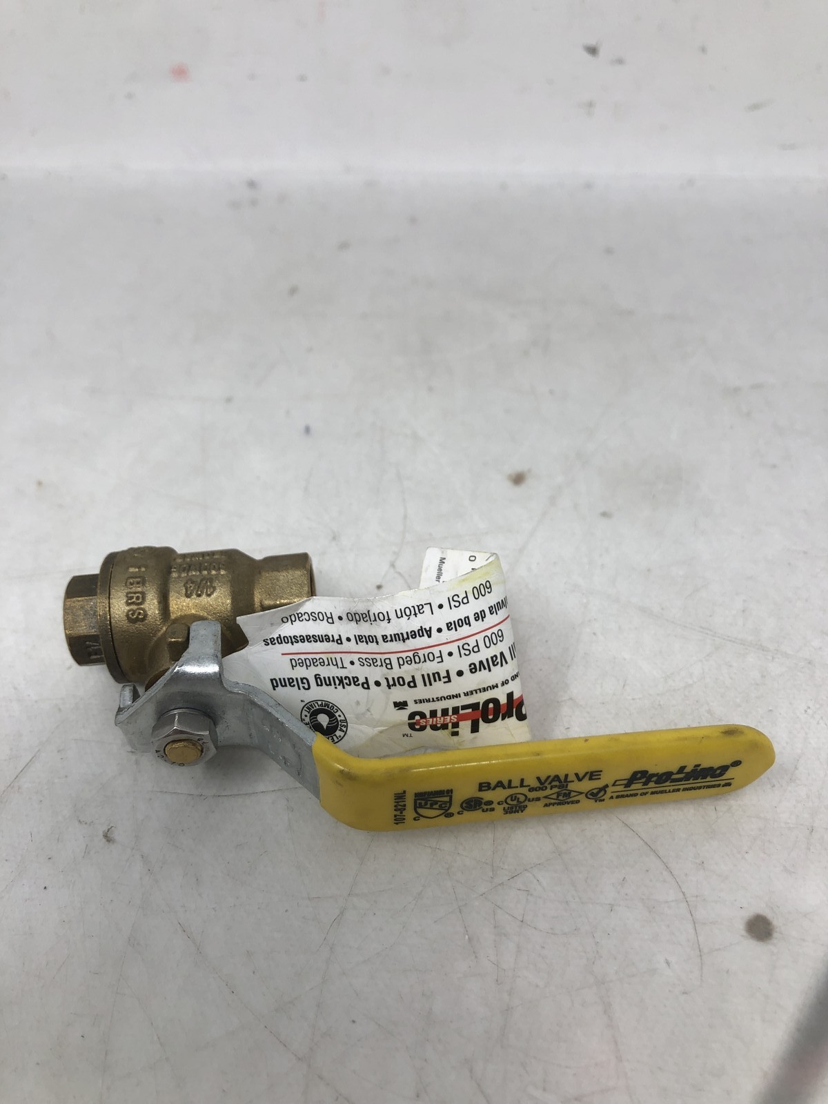 Proline 107-821NL Low Lead Ball Valve, 1/4"