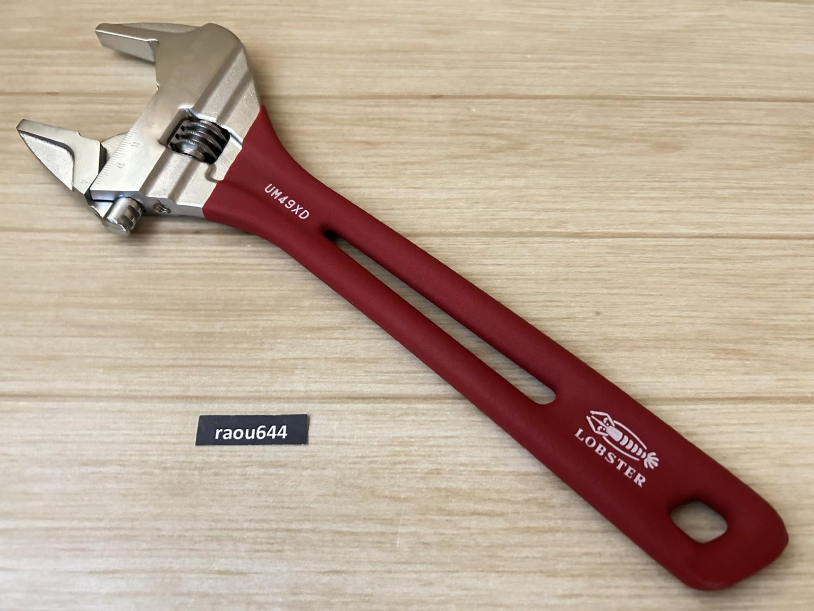 Lobster UM49XD Hybrid Adjustable Wrench Length 300mm JAW 12～49mm made in Japan