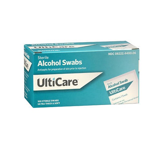 Sterile Alcohol Swabs 100 Count by Ulticare
