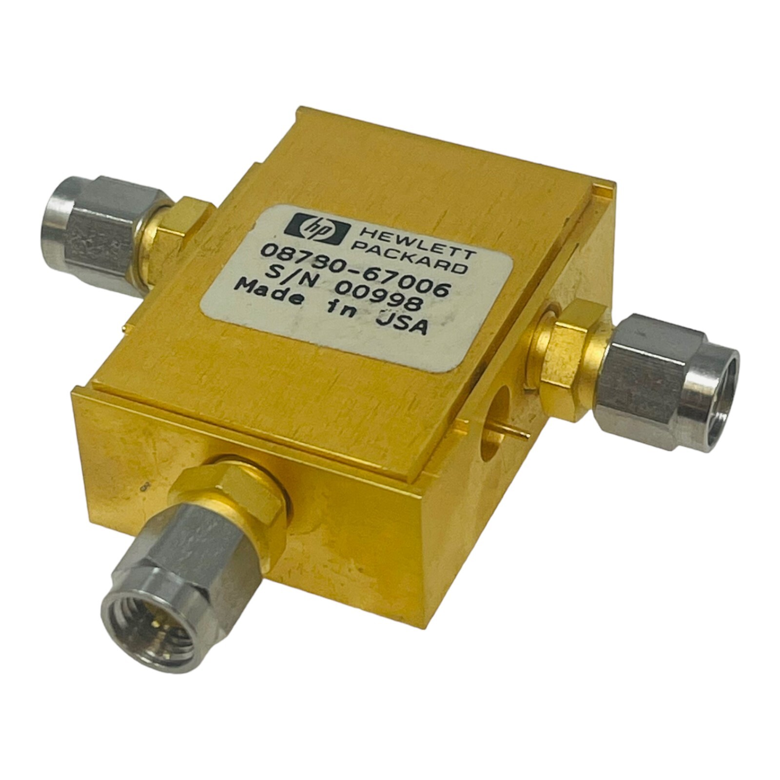 HP 08780-67006 BANDPASS FILTER USED