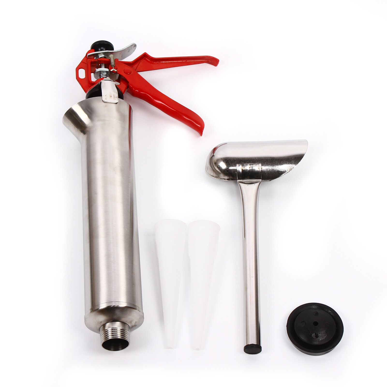 Mortar Gun For Brick Pointing&Tile Grouting Cement Applicator Tools+Nozzle USA