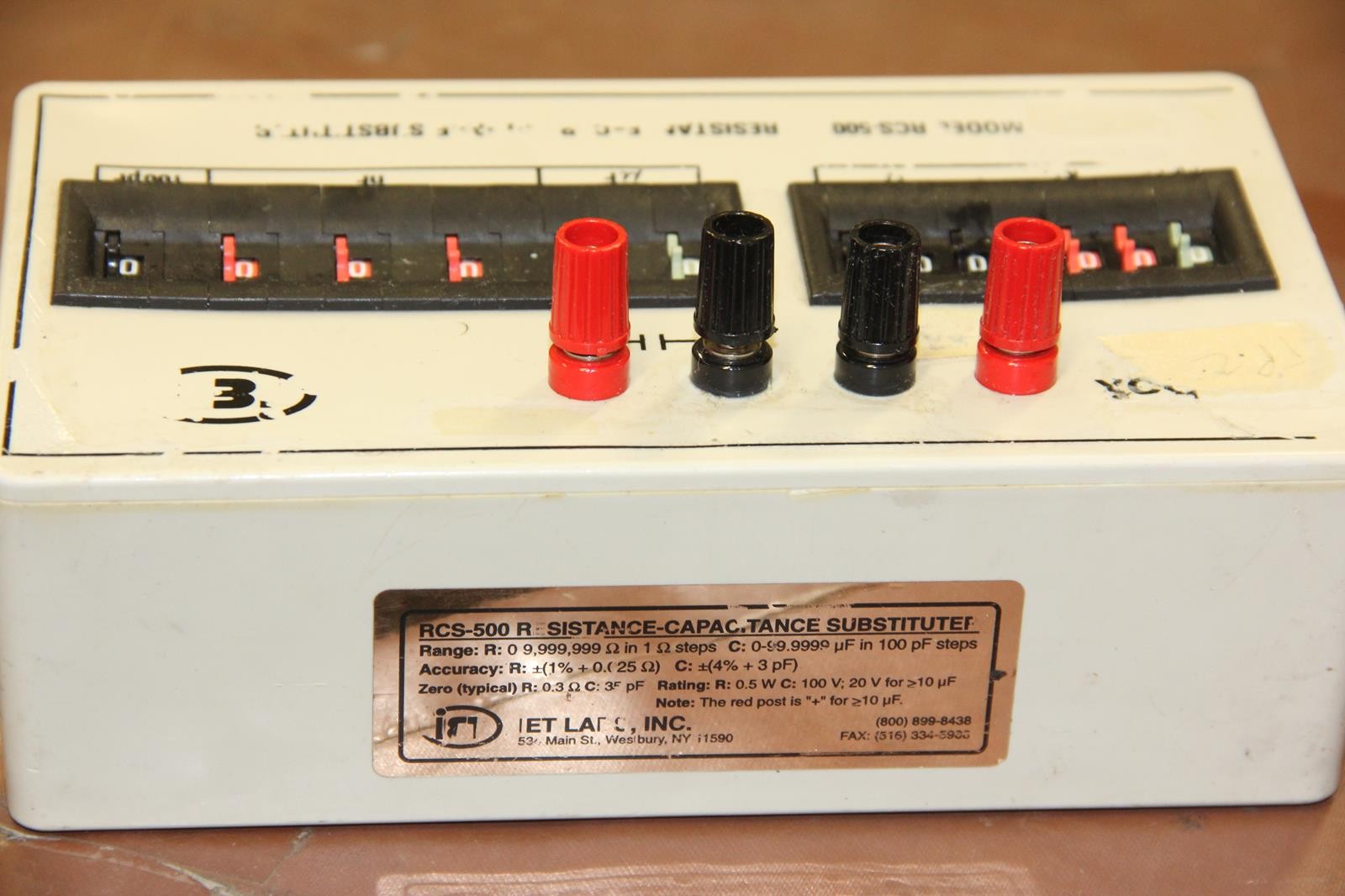 IET RCS-500 Resistance-Capacitance Substituter