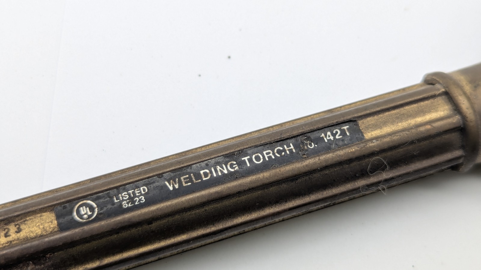 VINTAGE GENTEC Torch Handle 142T AND TIP - UNTESTED